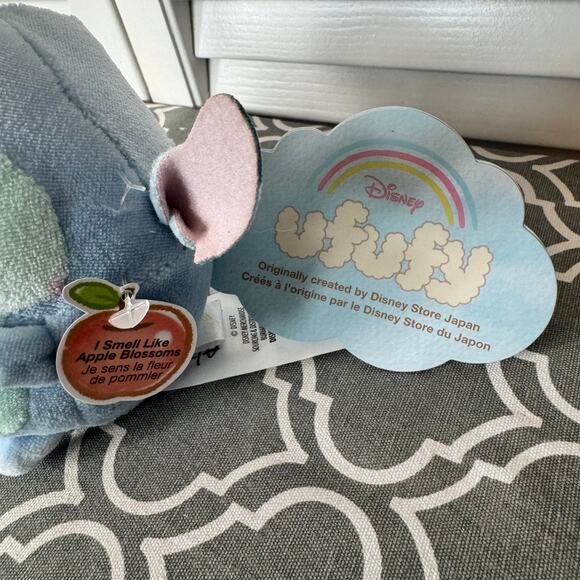 NWT Disney Stitch Ufufy Mini Plush Stuffed Animal Apple Blossom Christmas Gift - Picture 4 of 7